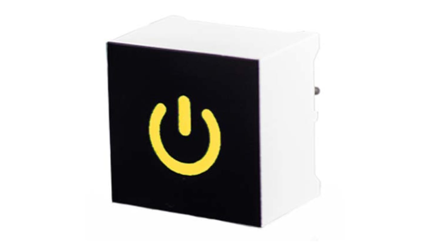 VCC Capacitive Switch,Illuminated, Yellow