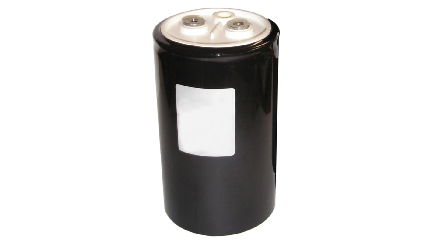 Condensador de película Kemet, 100μF, ±10%, 900V dc, Montaje con Tornillo Prisionero