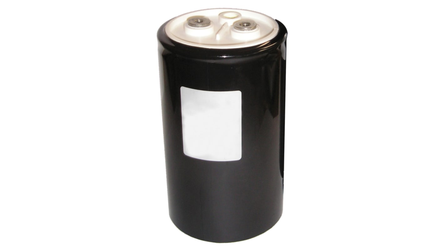 Kemet C44U Metallised Polypropylene Film Capacitor, 900V dc, ±10%, 100μF, Stud Mount