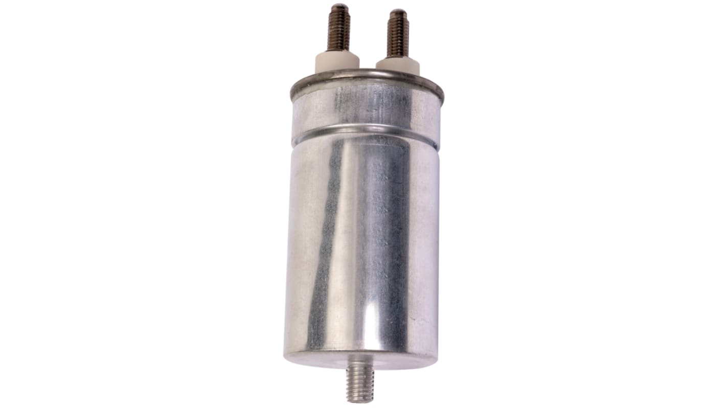 Kemet C20A Metallised Polypropylene Film Capacitor, 1.28 kV dc, 550 V ac, ±10%, 22μF, Stud Mount