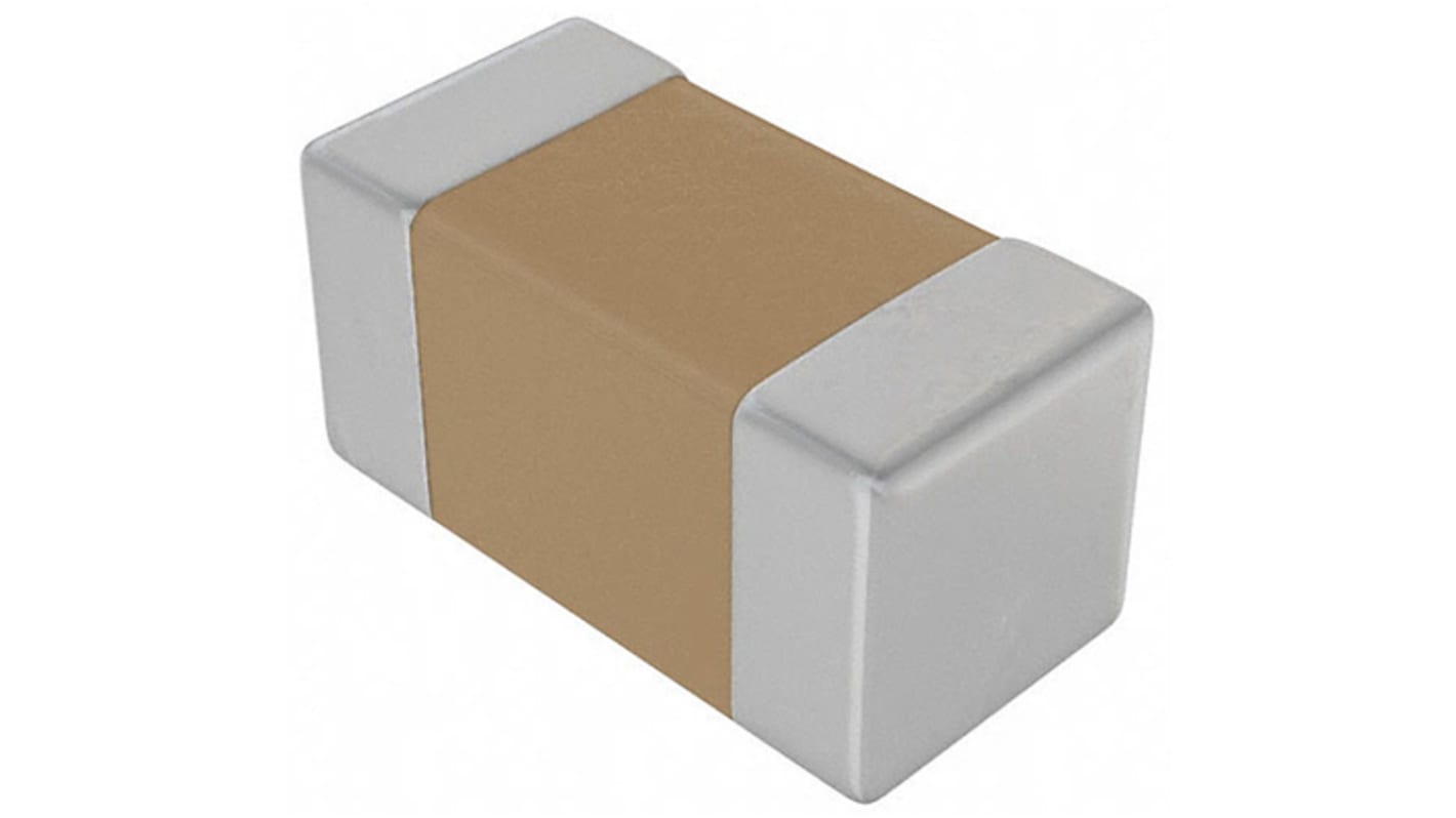 Condensatore ceramico multistrato MLCC, AEC-Q200, 0603 (1608M), 1nF, ±10%, 200V cc, SMD, C0G