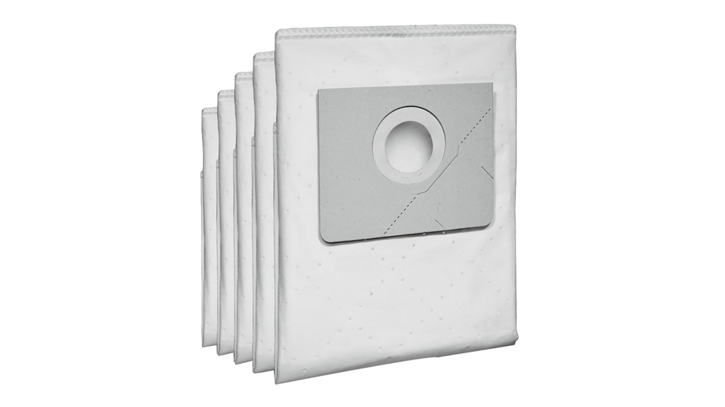 Lot De 5 Sacs Papier Pour Aspirateur Karcher NT45/1, NT48/1, NT55/1, NT561 - Neuf