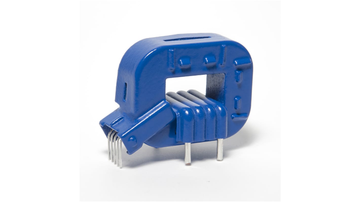 LEM HO Series Current Transformer, 120A Input, 300:1, 19 → 25 mA Output, 15 x 8mm Bore, 4.5 → 5.5 V