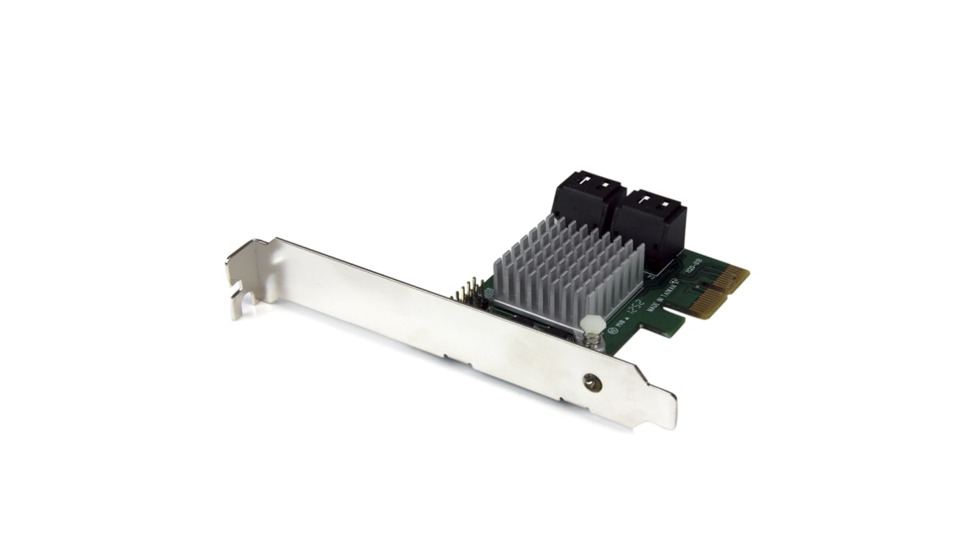 StarTech.com Controllerkarte, PCIe-SATA-III-Controller-Karte, 4 Laufwerke, SATA 120 x 70 x 20mm
