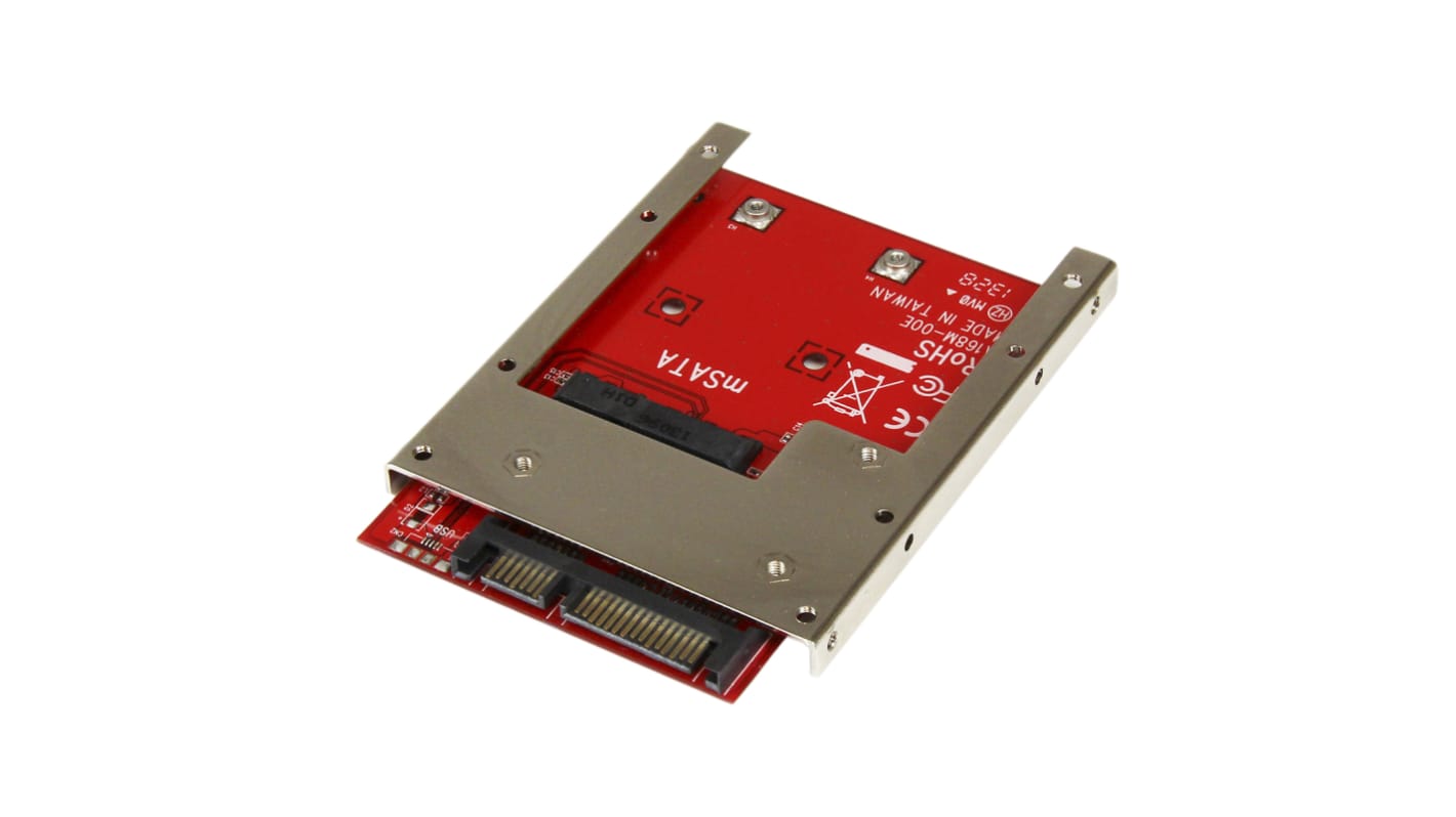 ハードドライブアダプタ StarTech.com 1 mSATA SSD to 2.5 SATA Adapter mSATA