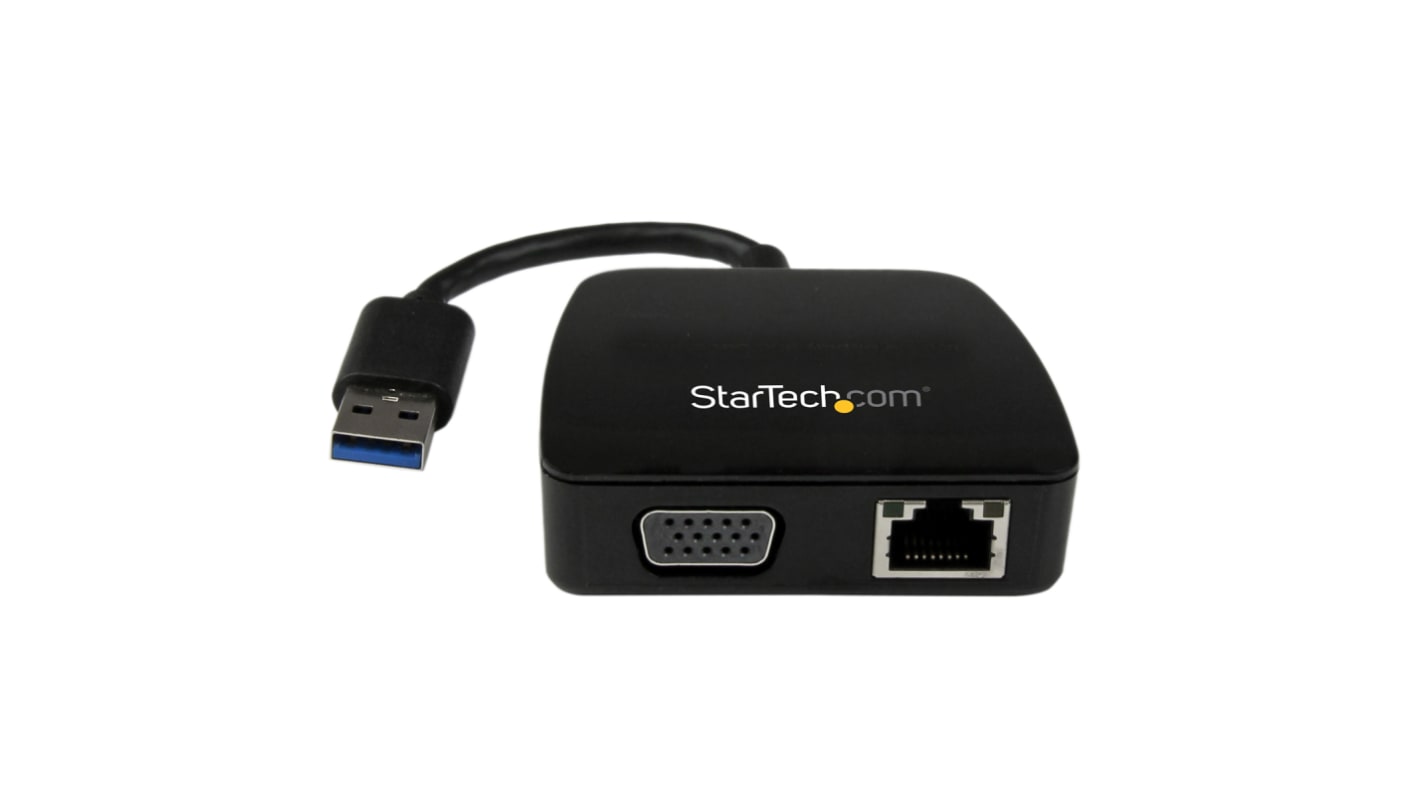 USB31GEVG Startech USB 3.0 Laptop Docking Station with VGA USB A RS