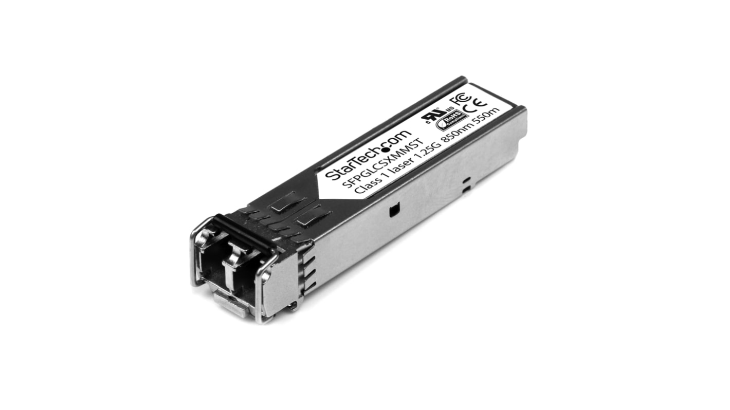 StarTech.com Transceiver, LC, Halv duplex/Fuld duplex, 1250Mbit/s