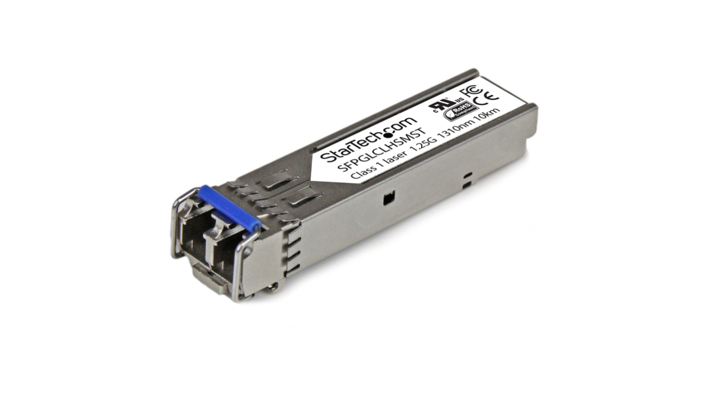 StarTech.com Transceiver, LC, Halv duplex/Fuld duplex, 1250Mbit/s