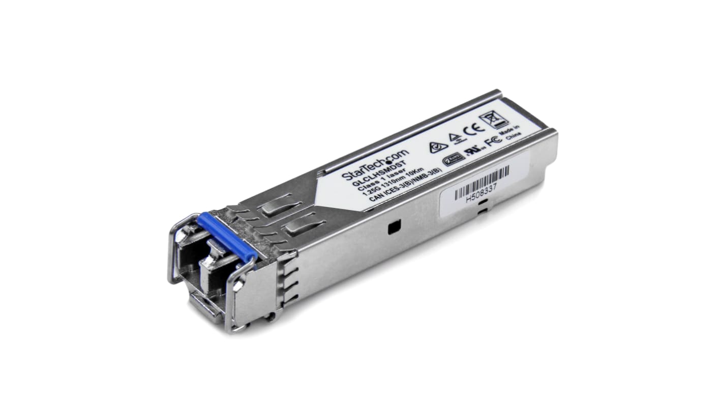 StarTech.com Transceiver, LC, Fuld dupleks, 1250Mbit/s