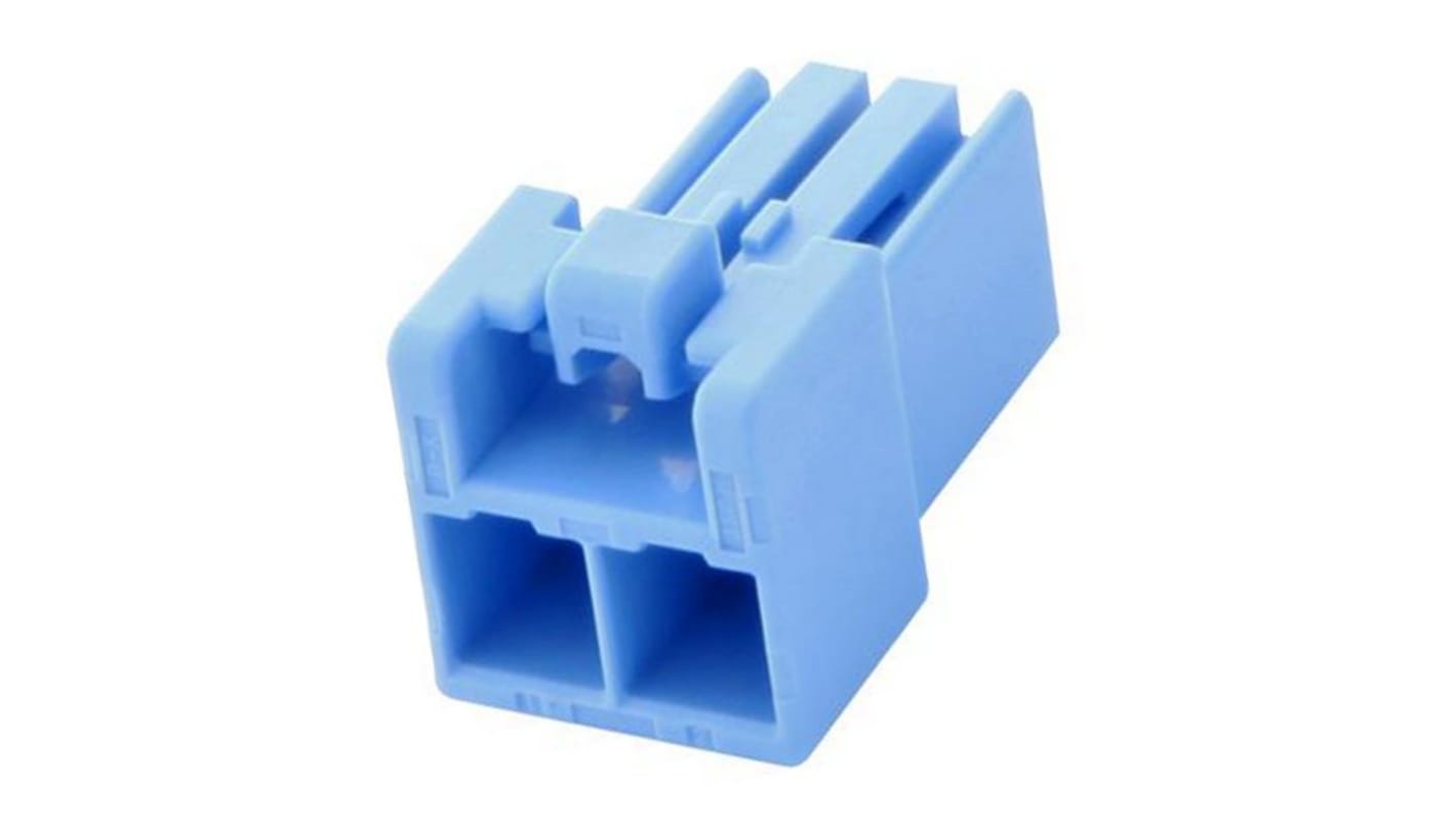 JST, PSI Male Connector Housing, 4mm Pitch, 2 Way, 1 Row