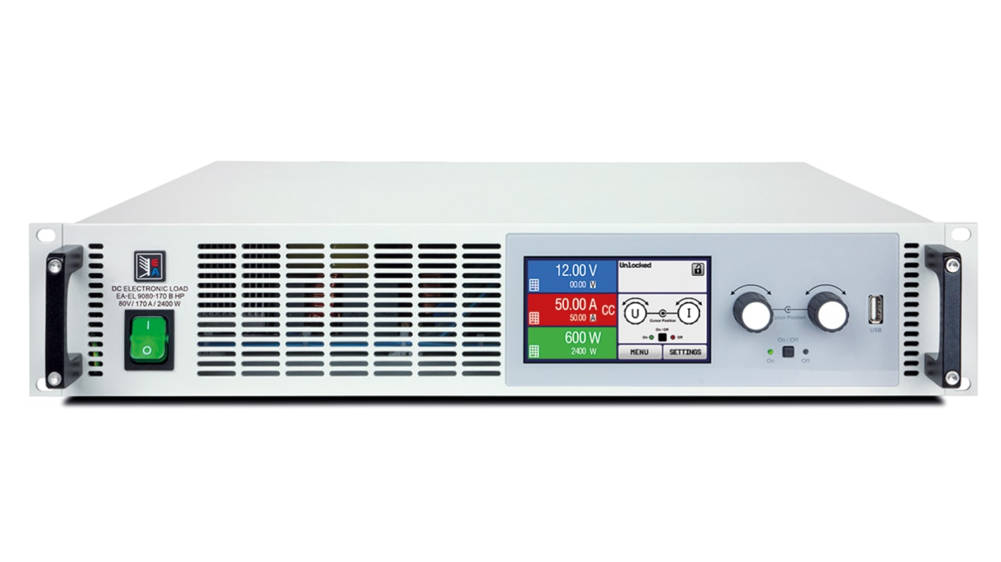 EA Elektro-Automatik EL 9000 B HP Series Electronic DC Load, 0 → 1000 W, 0 → 200 V, 0 → 35 A