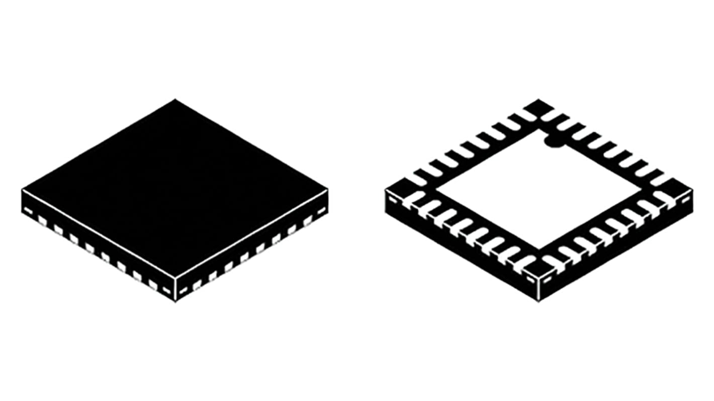 Circuit intégré pour commande de charge de batterie, Lithium-Ion, Lithium-polymère, 2,9 à 5,5 V, LFCSP, 32 broches, 13mA