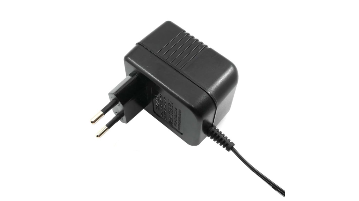 RS PRO 9V ac AC/DC-adapter, AC/AC adapter, 530mA, 5W, EU-stik RS