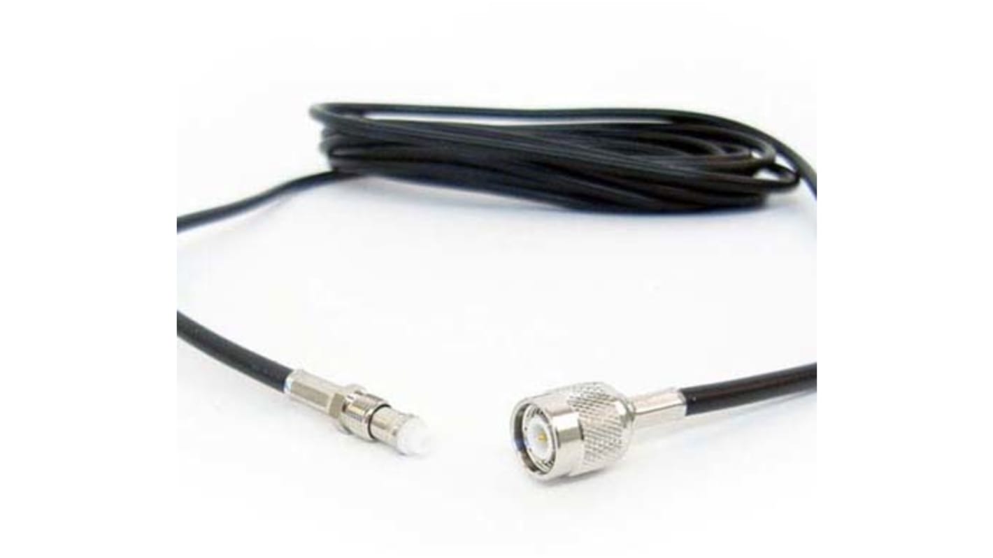 Câble coaxial Siretta ASM, LLC200A, TNC, / SMA, 20m, Noir