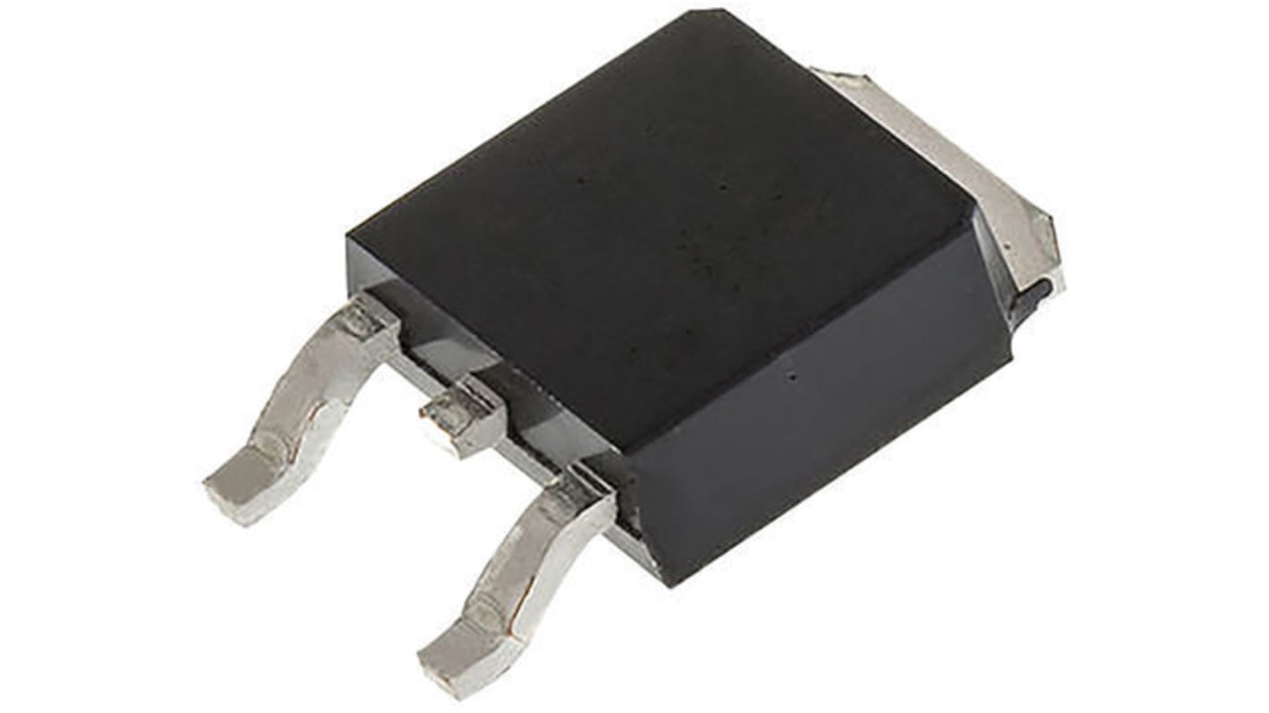 onsemi Nチャンネル MOSFET60 V 38 A 表面実装 パッケージDPAK (TO-252) 3 ピン