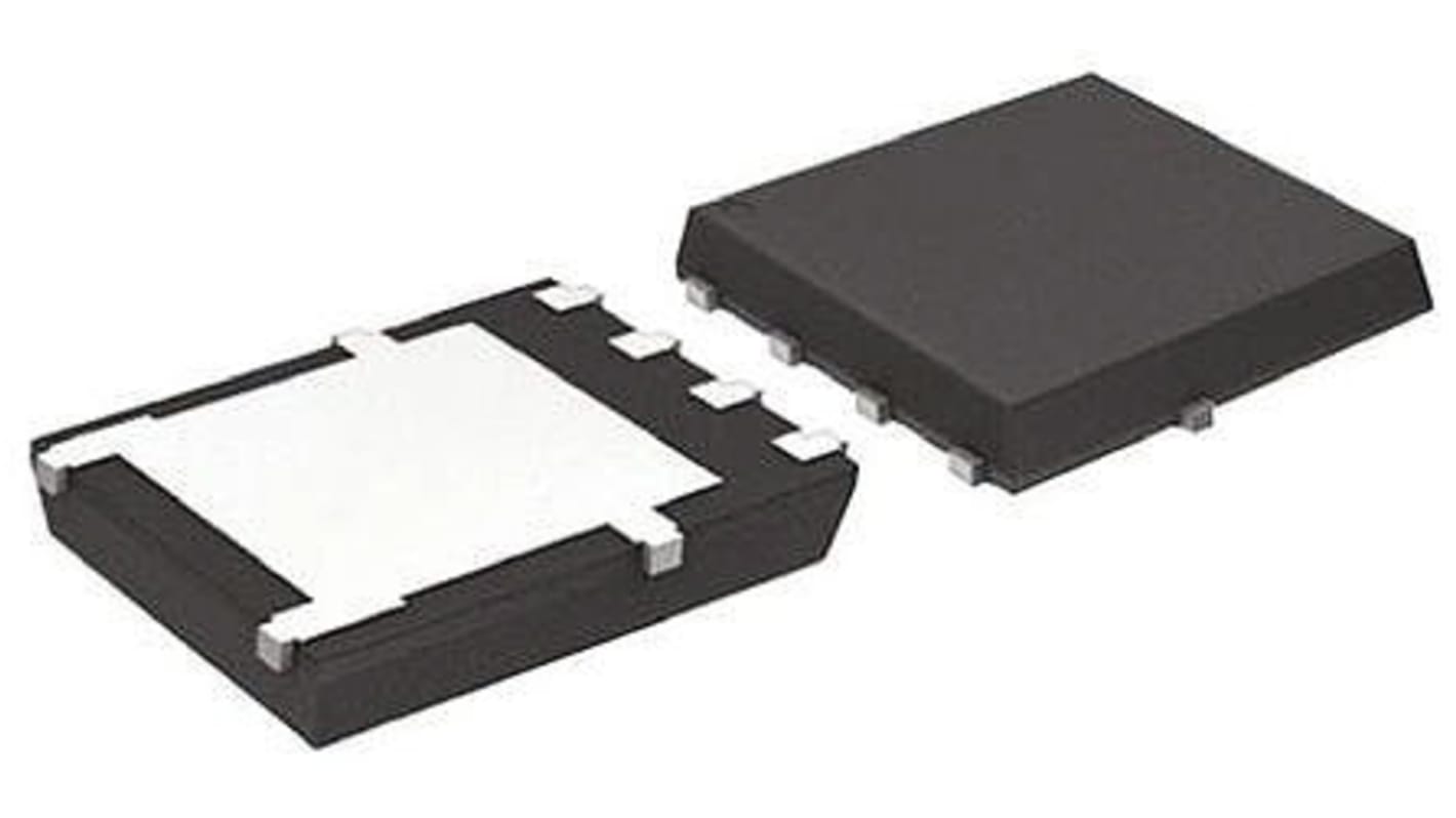 MOSFET onsemi, canale N, 1 mΩ, 370 A, DFN, Montaggio superficiale