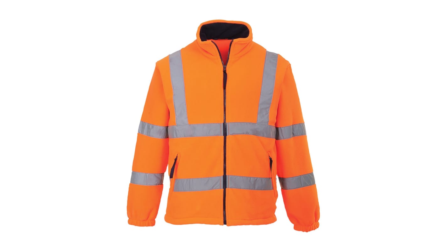 RS PRO Orange Herre Hi-vis fleece, S