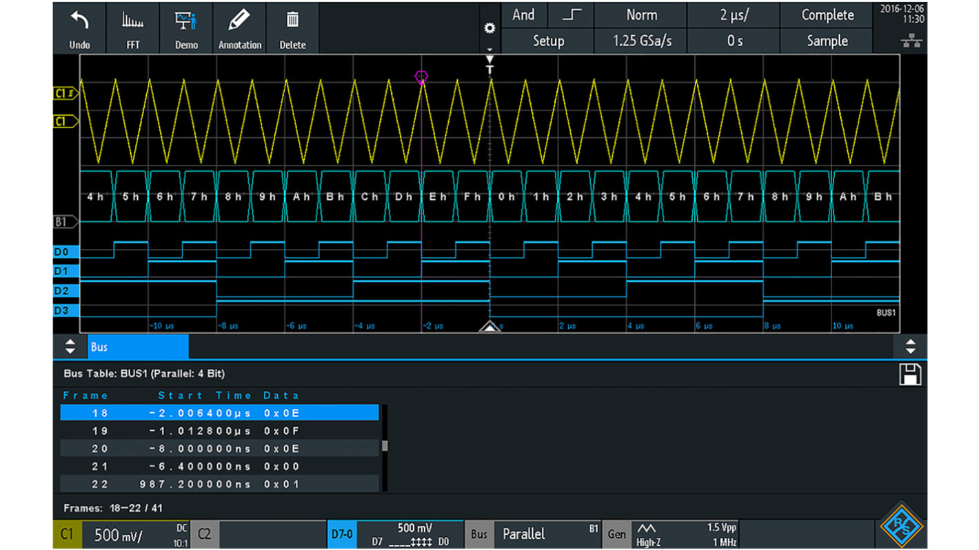 Rohde & Schwarz Oszilloskop-Software für RTB2000 Digitales Oszilloskop