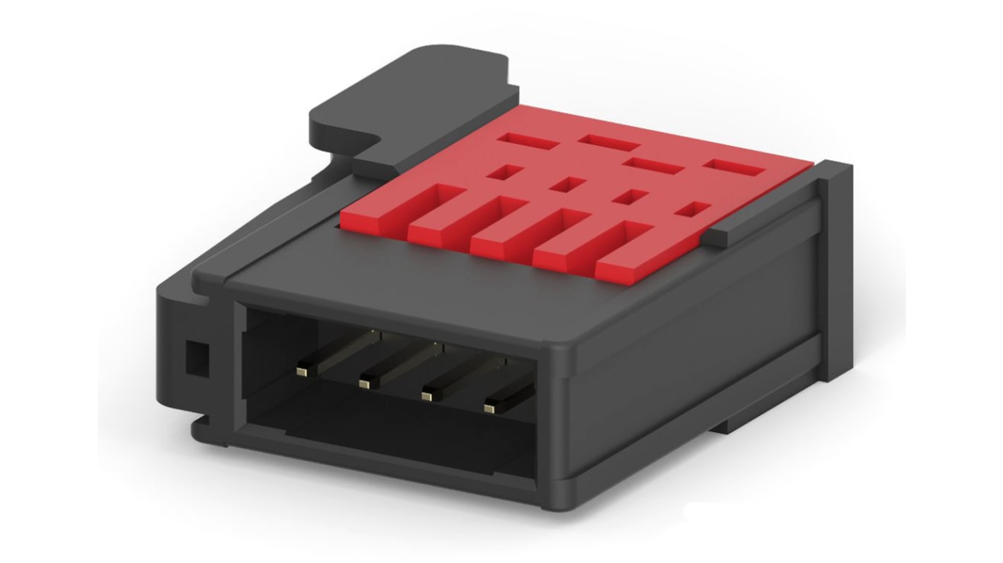 TE Connectivity 4-Way RITS Connector for PCB Mount