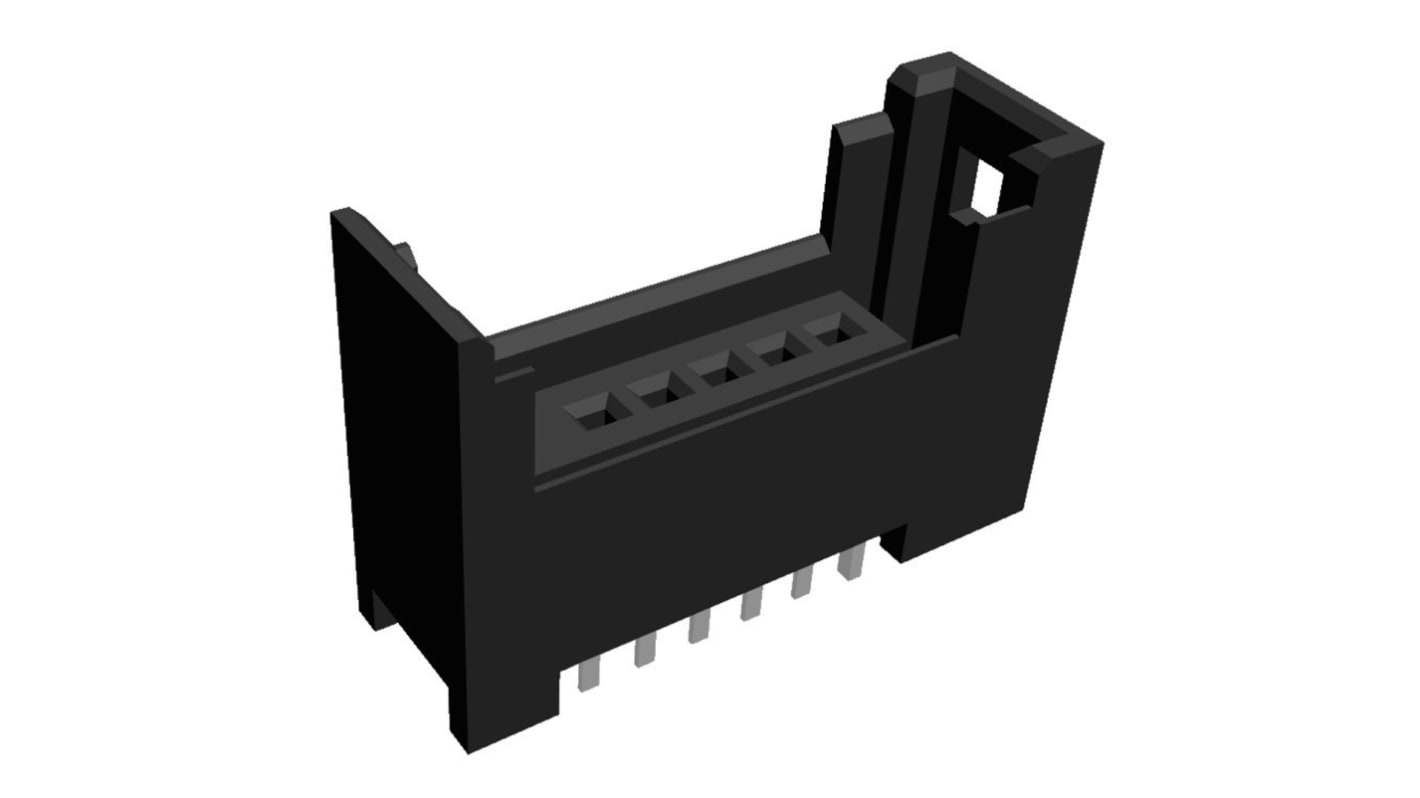 TE Connectivity 5-Way RITS Connector for PCB Mount, 1-Row