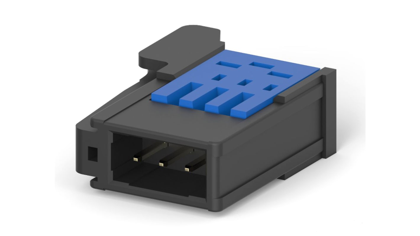 TE Connectivity 3-Way RITS Connector for Cable Mount, 1-Row