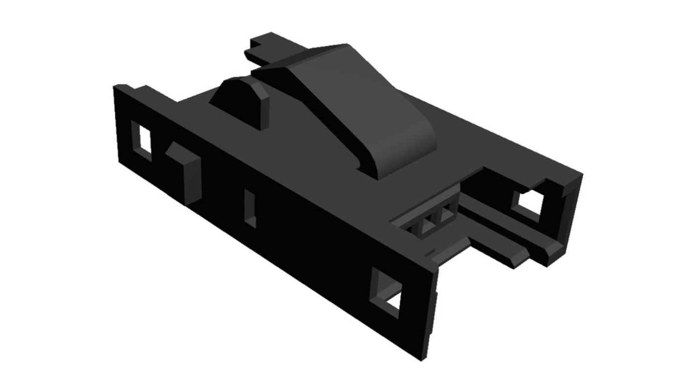 TE Connectivity RITS RITS-Steckverbinder, , 4-polig, Raster 2.0mm