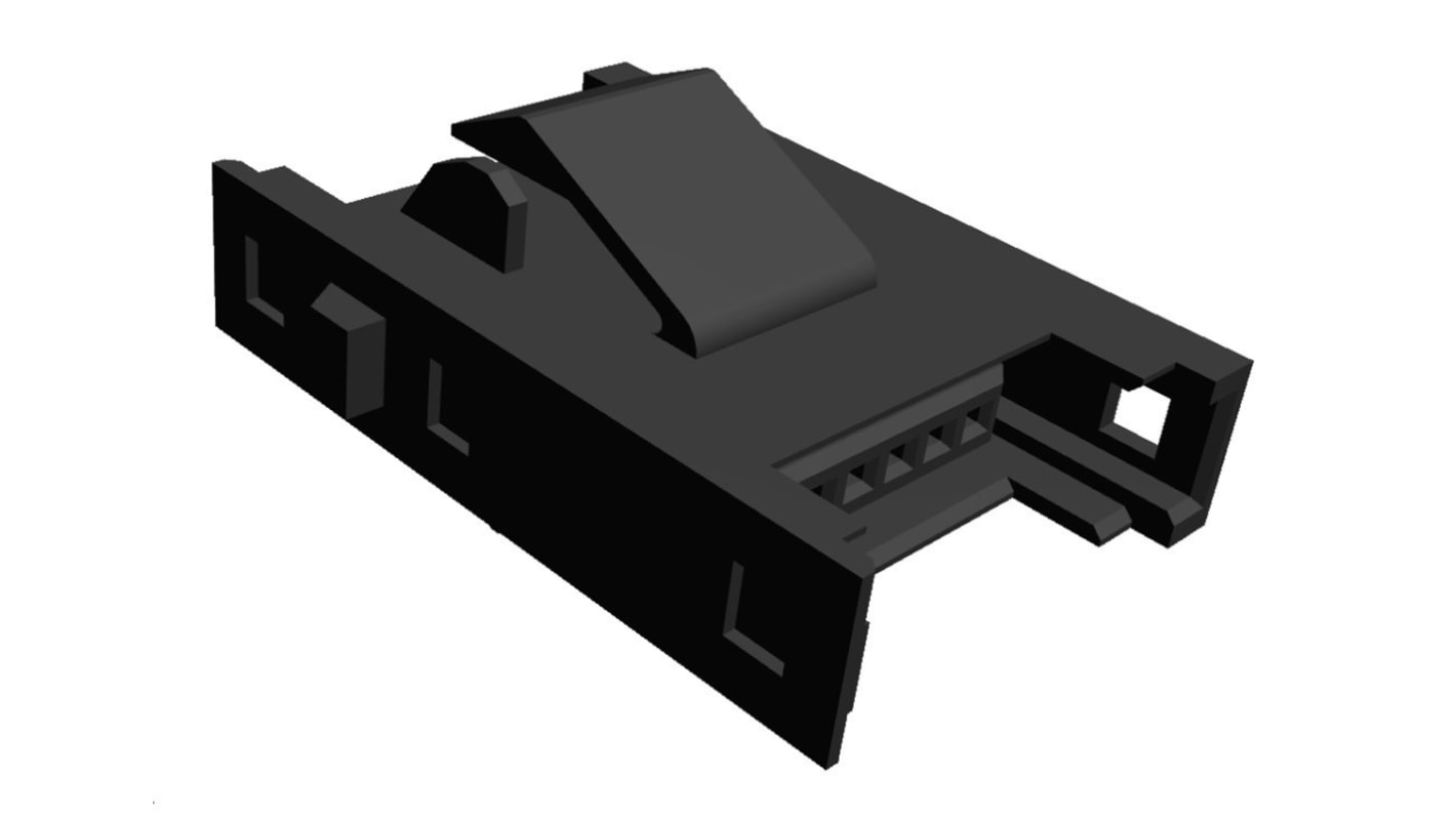 Conector RITS TE Connectivity serie RITS de 6 vías, paso 2.0mm, Montaje en Panel