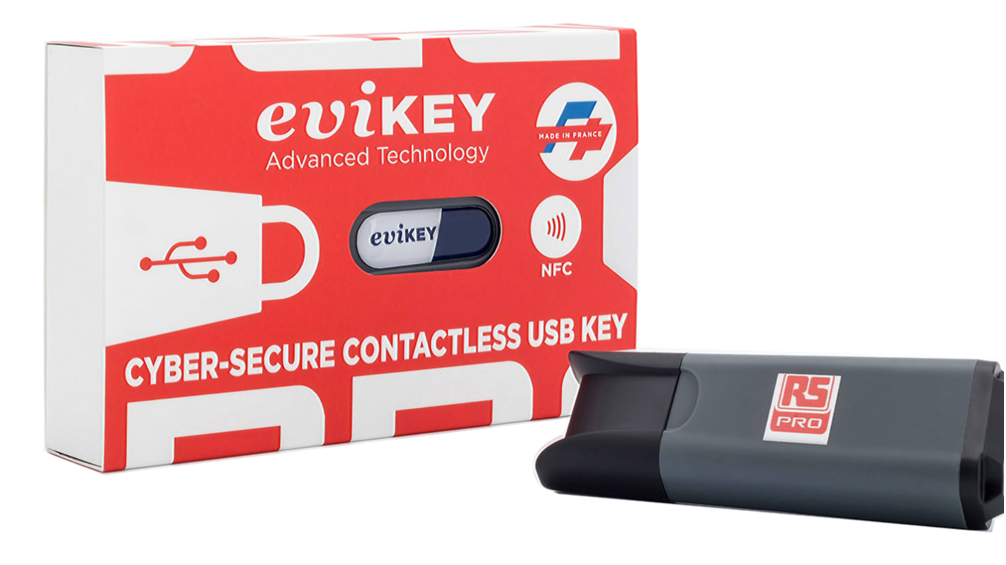 Clé USB RS PRO eviKEY-NFC Premium, 32 Go, USB 2.0