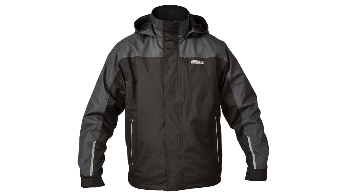 Veste de travail à capuche Homme Dewalt Storm, Grise, M, Imperméable