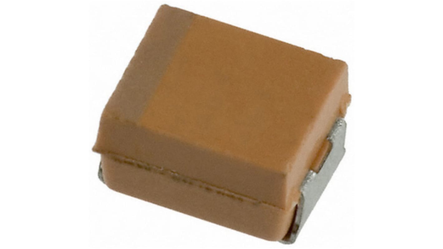 KYOCERA AVX 10μF Niobium Capacitor 10V dc ±20%, Surface Mount 3.5mm, NOJ