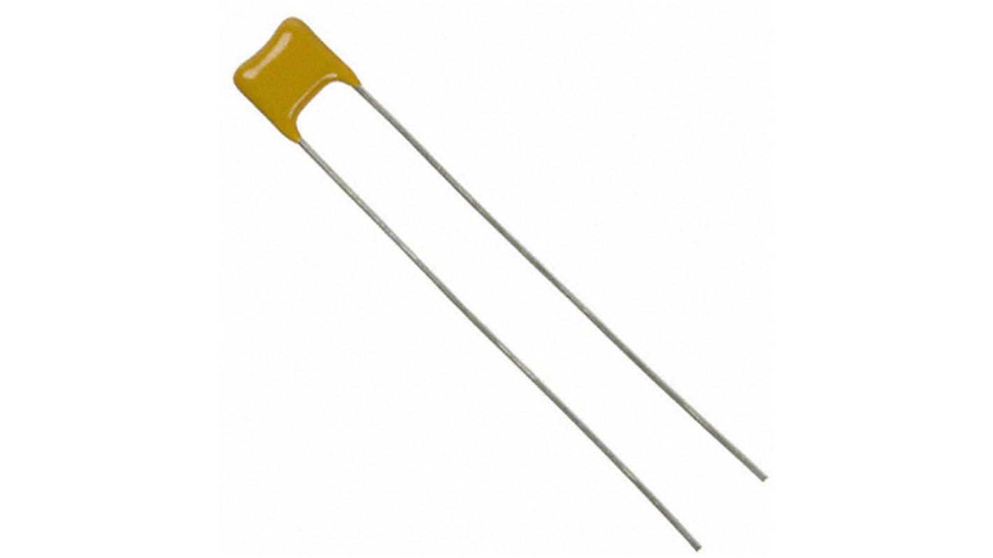 KYOCERA AVX 1μF Multilayer Ceramic Capacitor MLCC, 50V dc V, ±20% , Through Hole