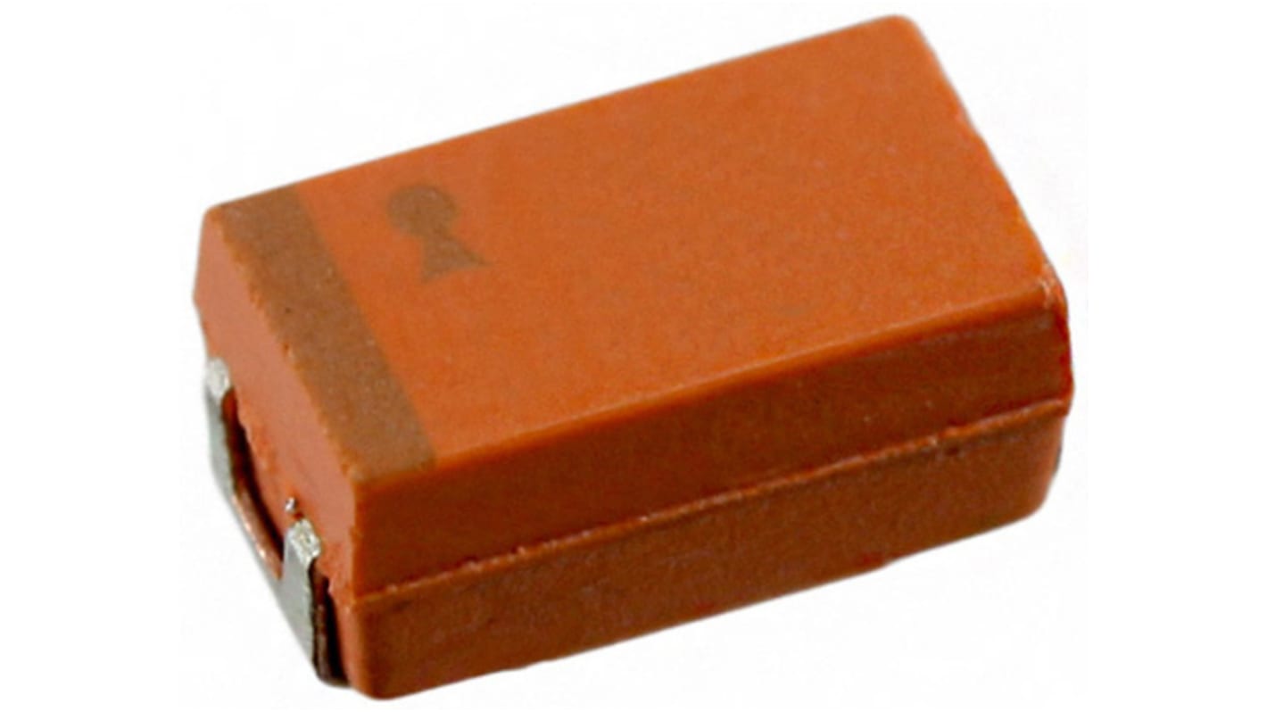 KYOCERA AVX 100μF Niobium Capacitor 6.3V dc ±20%, Surface Mount 6mm, NOJ