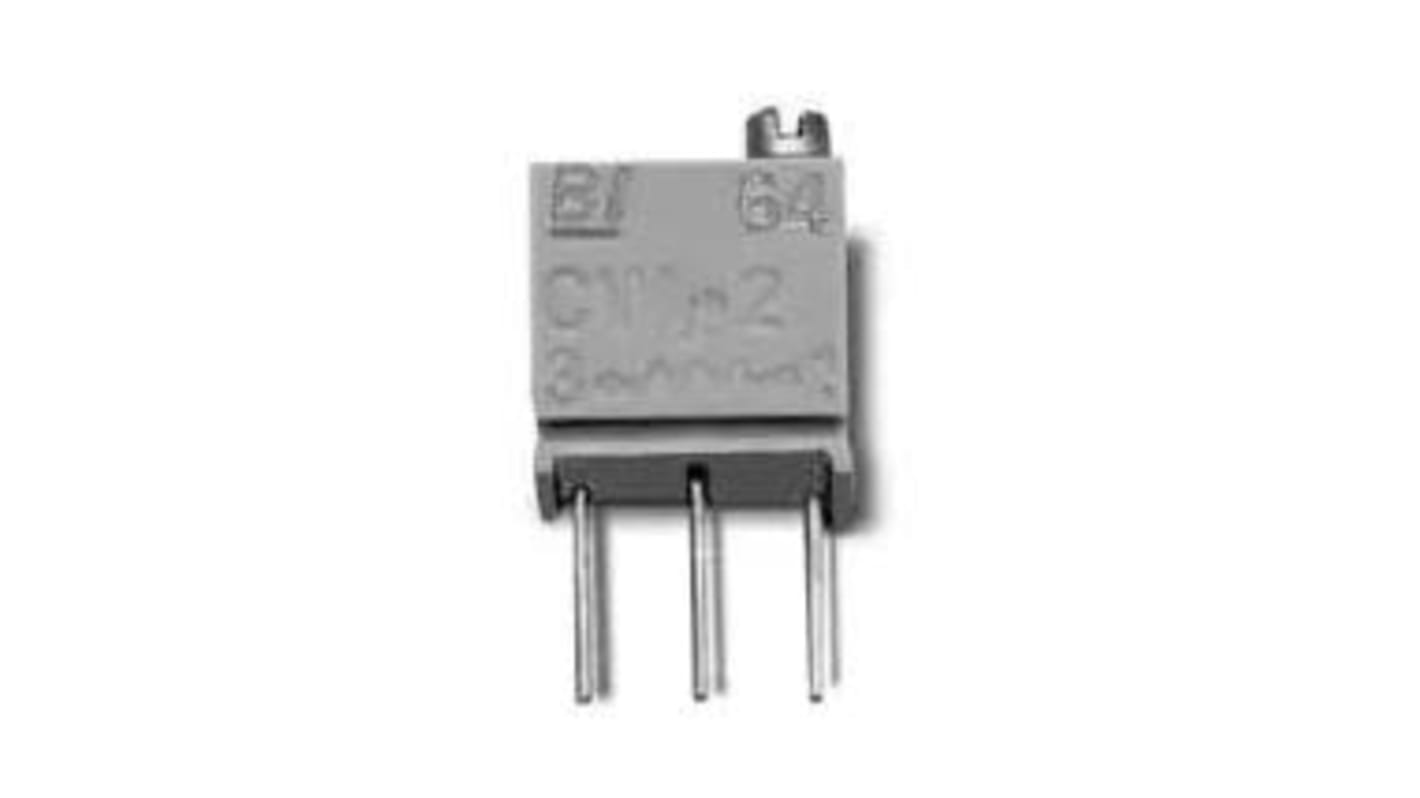 TT Electronics/BI 64 12-Gang THT Trimmer-Potentiometer, Einstellung von oben, 2kΩ, ±10%, 0.25 W @ 85 °C, Lötstift, L.