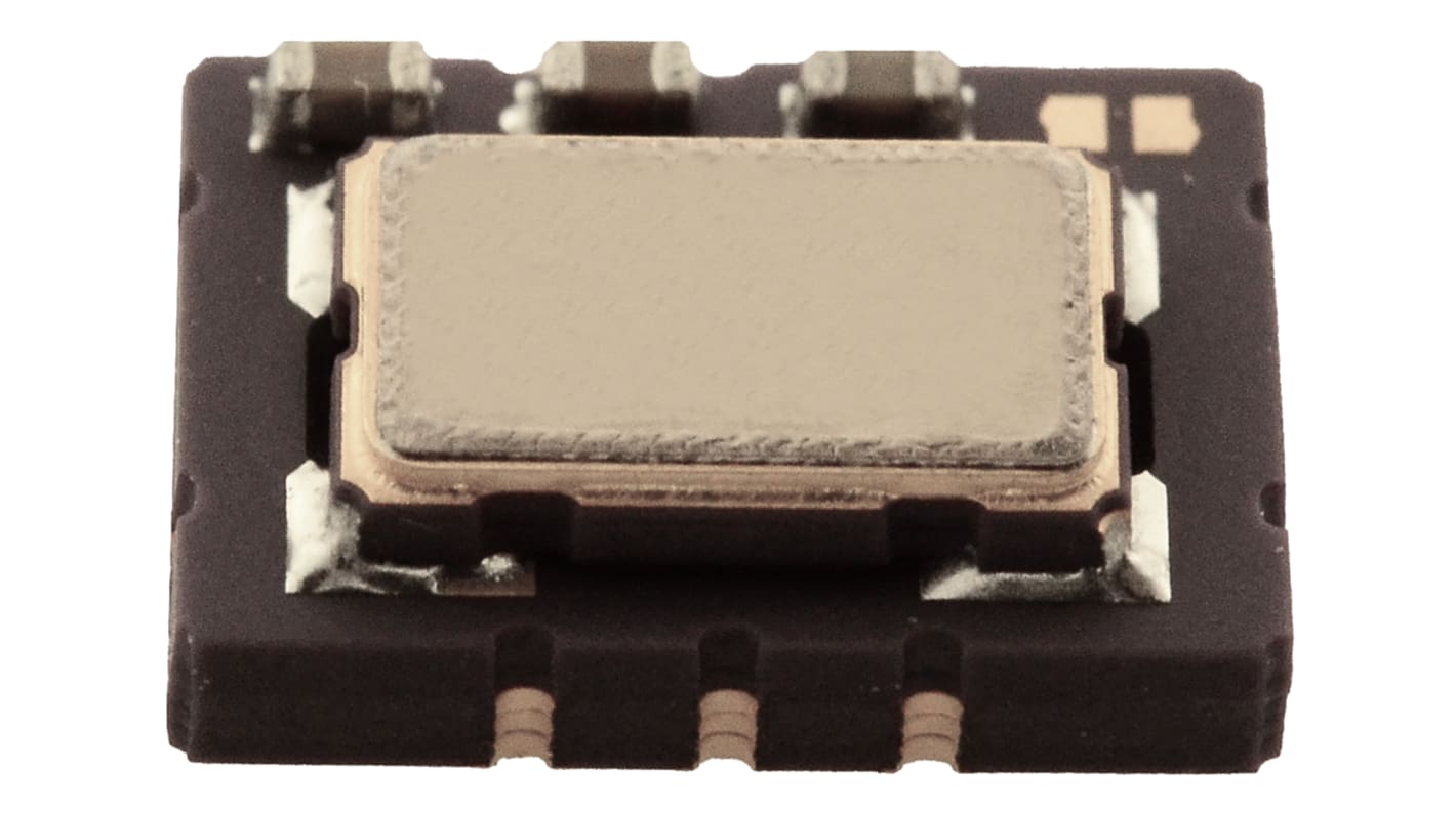 Oscillateur à quartz, 12,8 MHz, ±0.028ppm HCMOS, TTL, 15pF, CMS, 7 x 5 x 2mm, 10 broches