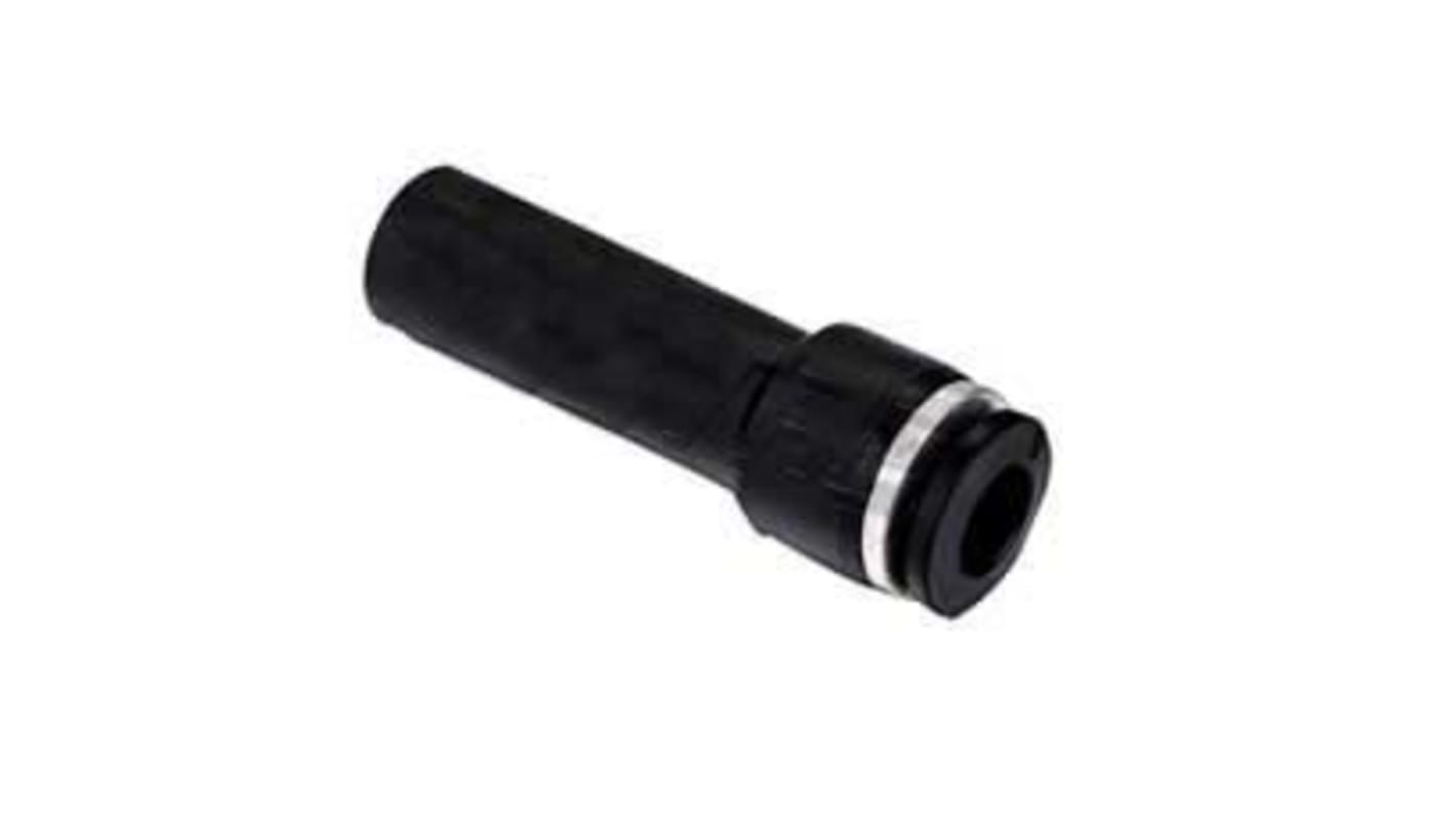 RS PRO Straight Tube-to-Tube Adaptor, Push In 8 mm to Push In 10 mm, Tube-to-Tube Connection Style