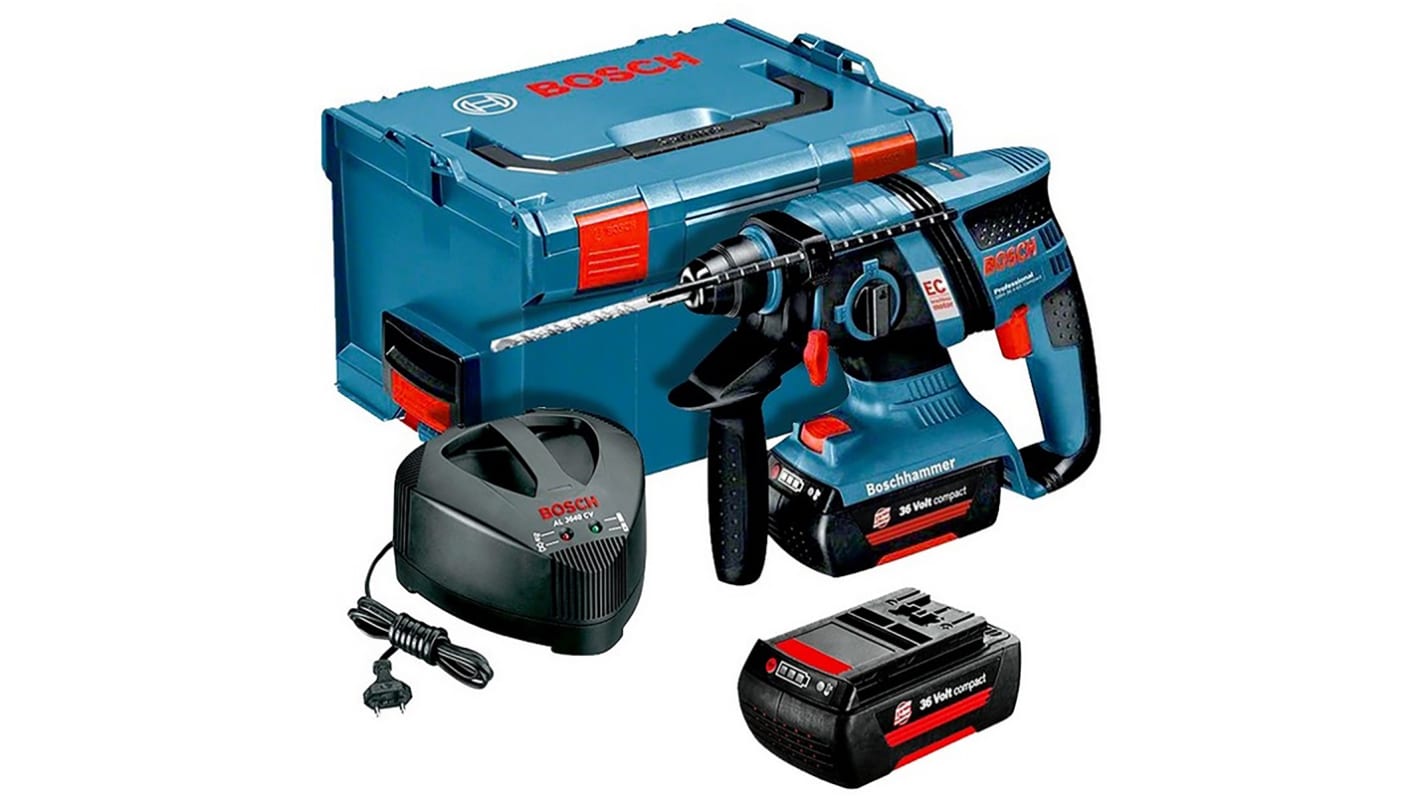 Bosch GBH 36 V-EC Compact GBH Li-Ion Akku Bohrhammer 36V Bürstenmotor 1.3Ah