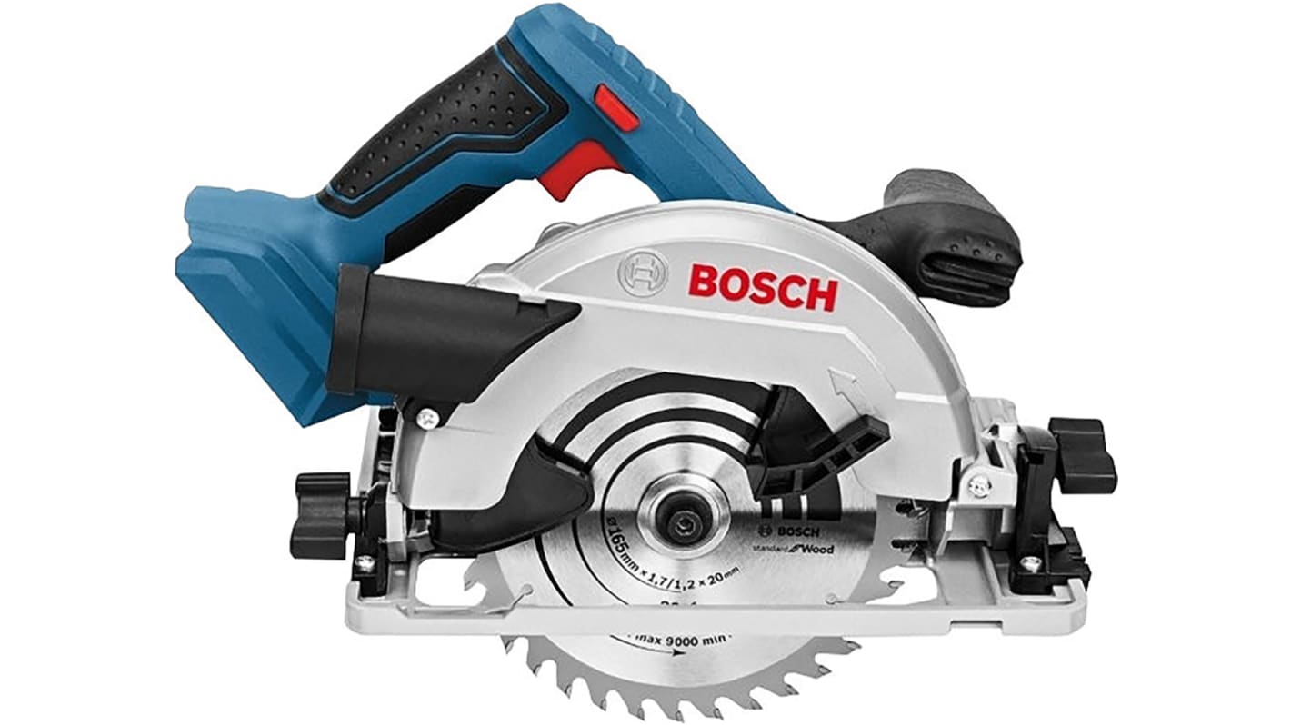 Bosch Ledningsfri rundsav 18V, 3400o/min, 57 mm skæredybde, GKS