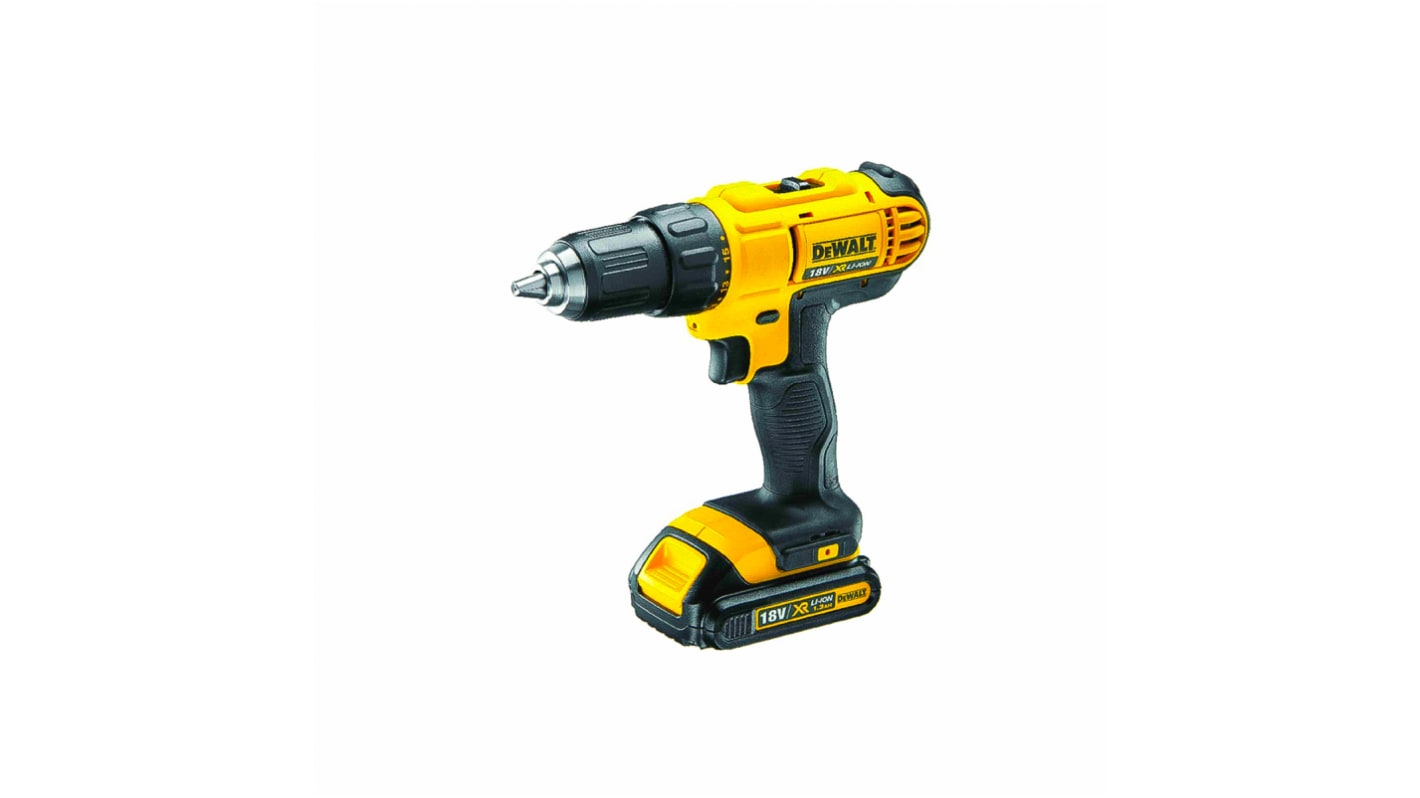 DeWALT Keyless 18V Cordless Drill Driver, Euro Plug