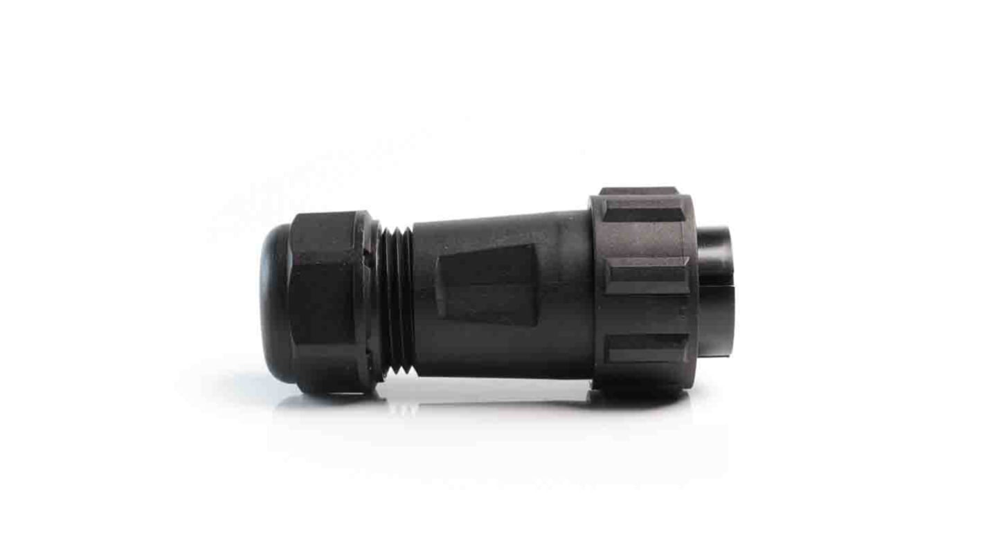 Conector circular RS PRO macho de 5 vías macho, montaje aéreo, IP68