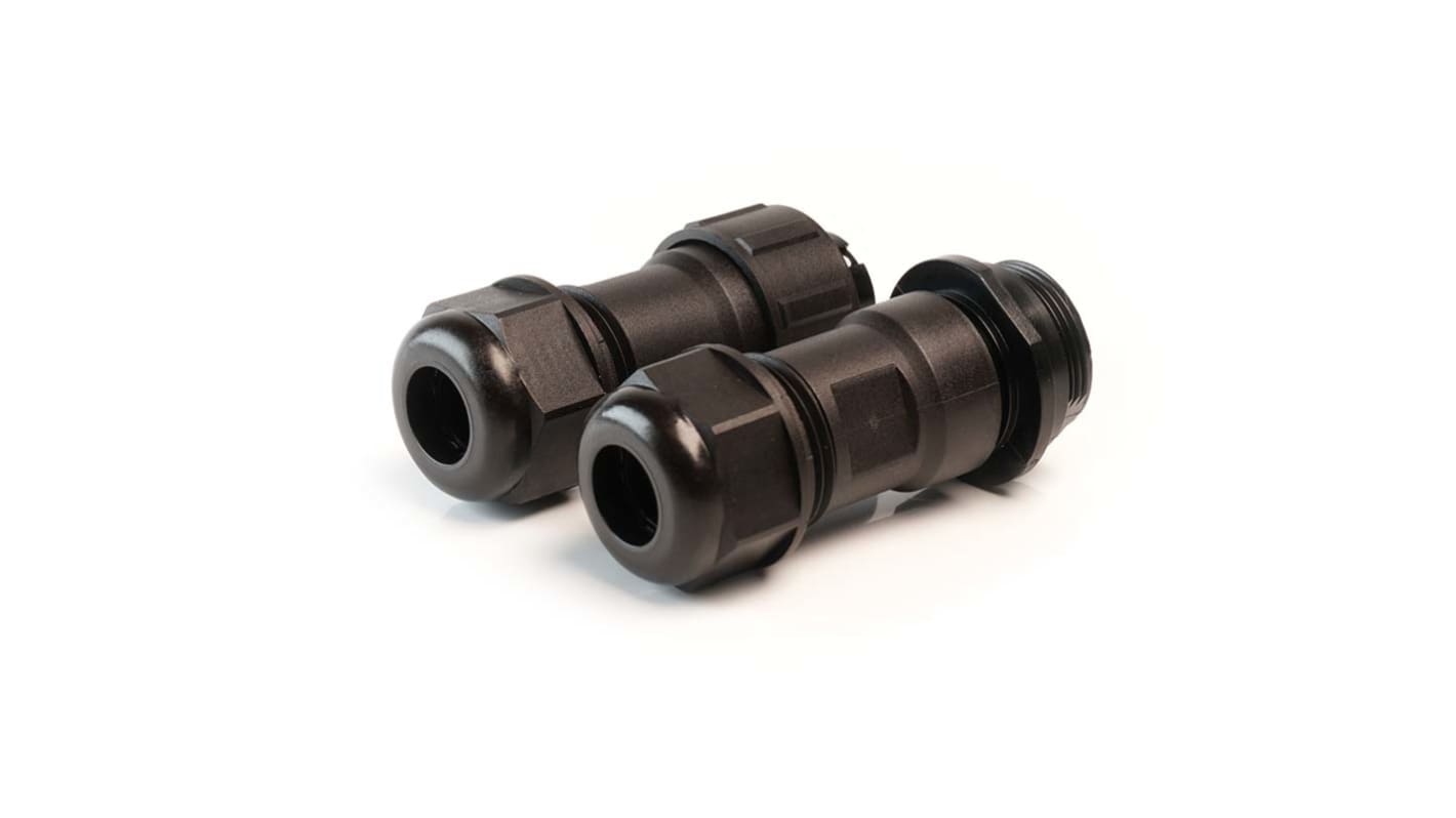 RS PRO Circular Connector, 5 Contacts, Cable Mount, Plug and Socket, Male and Female Contacts, IP68