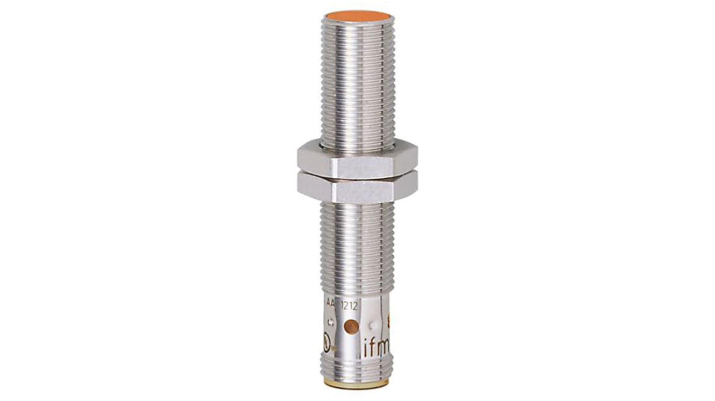 Sensor de proximidad ifm electronic, M12 x 1, alcance 1,5 mm, salida PNP Y NPN, interfaz IO-Link, 10 → 30 V dc,