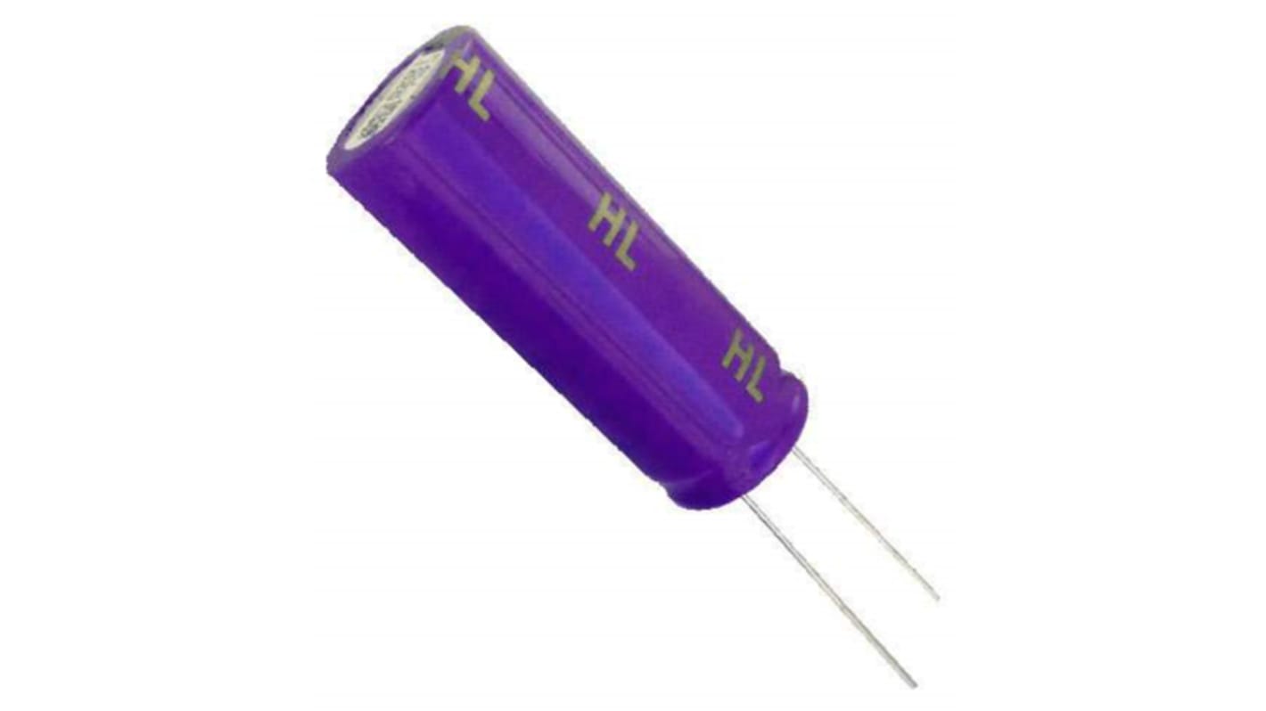 Panasonic 4F Supercapacitor -20 → +20% Tolerance, HL 2.7V dc, Through Hole