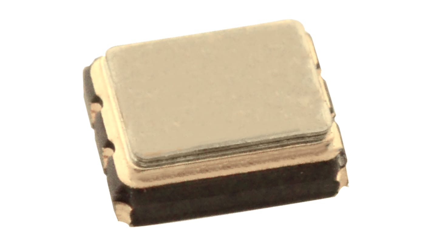 RS PRO Oszcillátor 25MHz, HCMOS, 4-tüskés, SMD, 3.2 x 2.5 x 1mm Óra