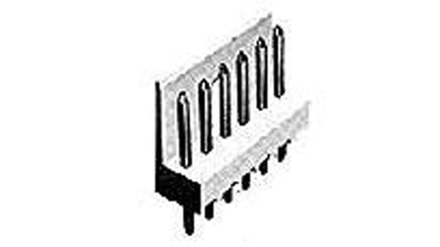 TE Connectivity EI Series Straight Through Hole PCB Header, 8 Contact(s), 2.5mm Pitch, 1 Row(s), Shrouded