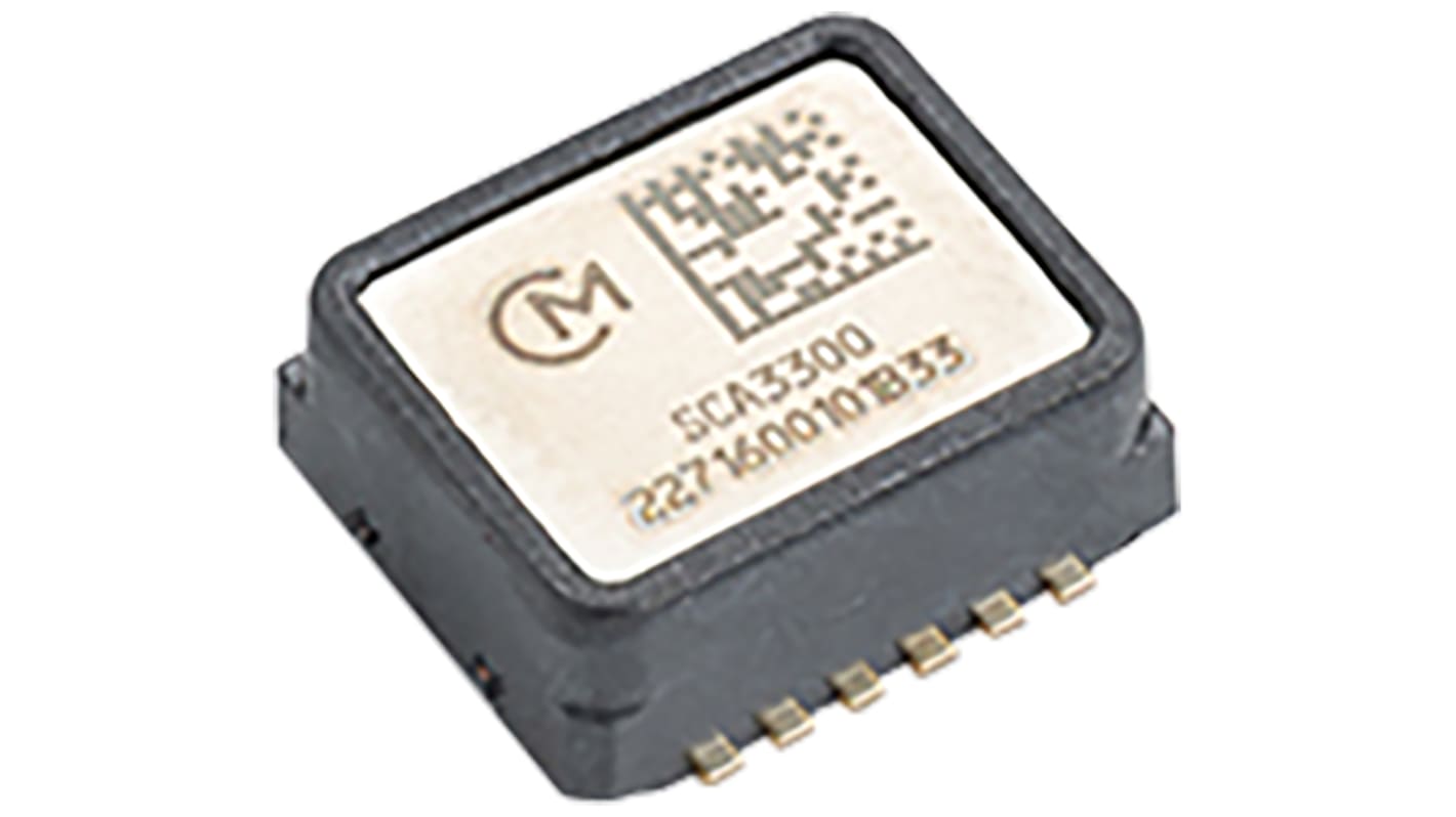 Sensor, SCA3300-D01-1, 3 ejes, SPI DFL/SMD 12 pines Acelerómetro