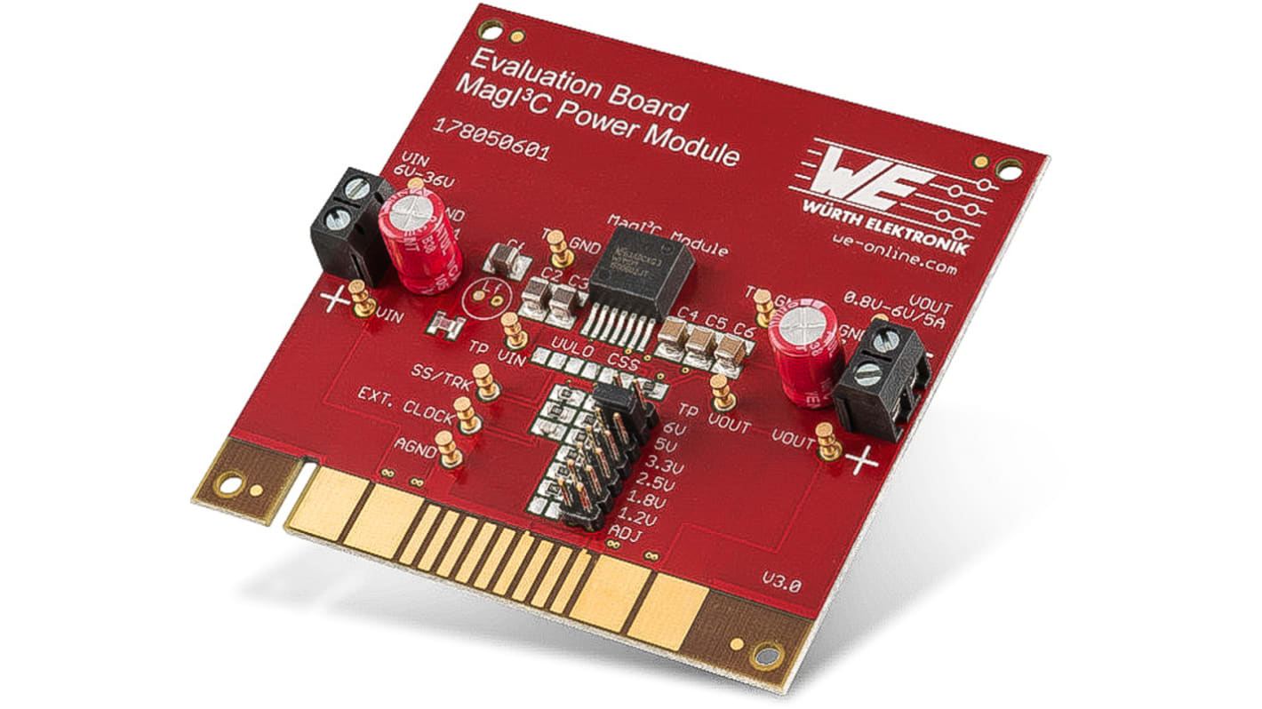 Würth Elektronik WPMDB Evaluierungsplatine, MagI³C Power Module Abwärtsregler