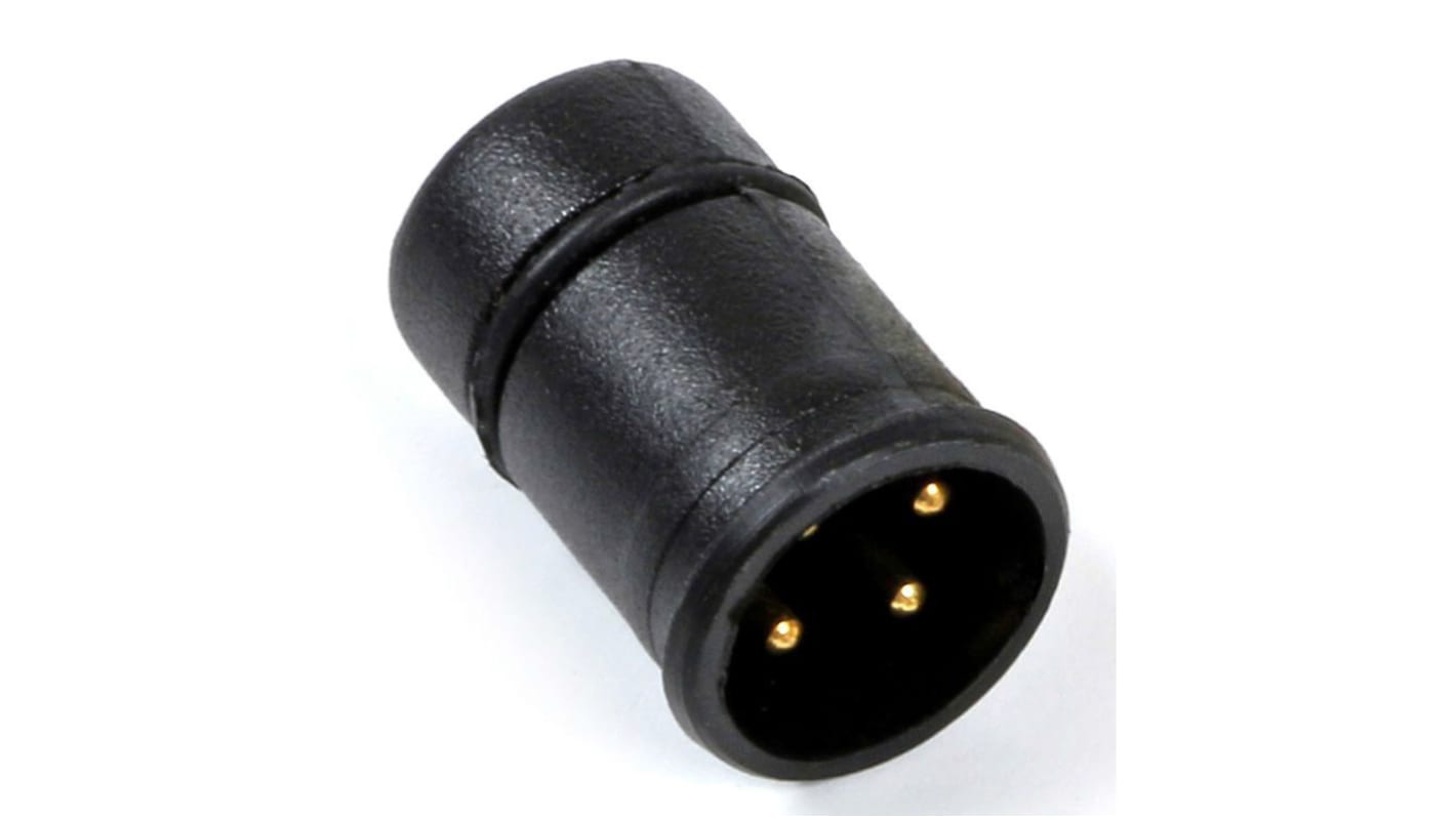 RS PRO Male Plug-In Circular Connector Contact, Contact Size 4