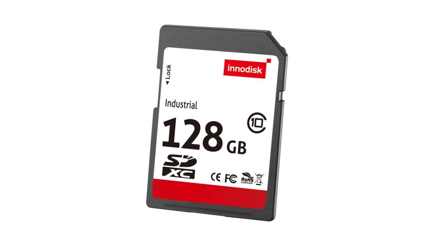 InnoDisk 128 GB Industrial SDHC SD Card, Class 10