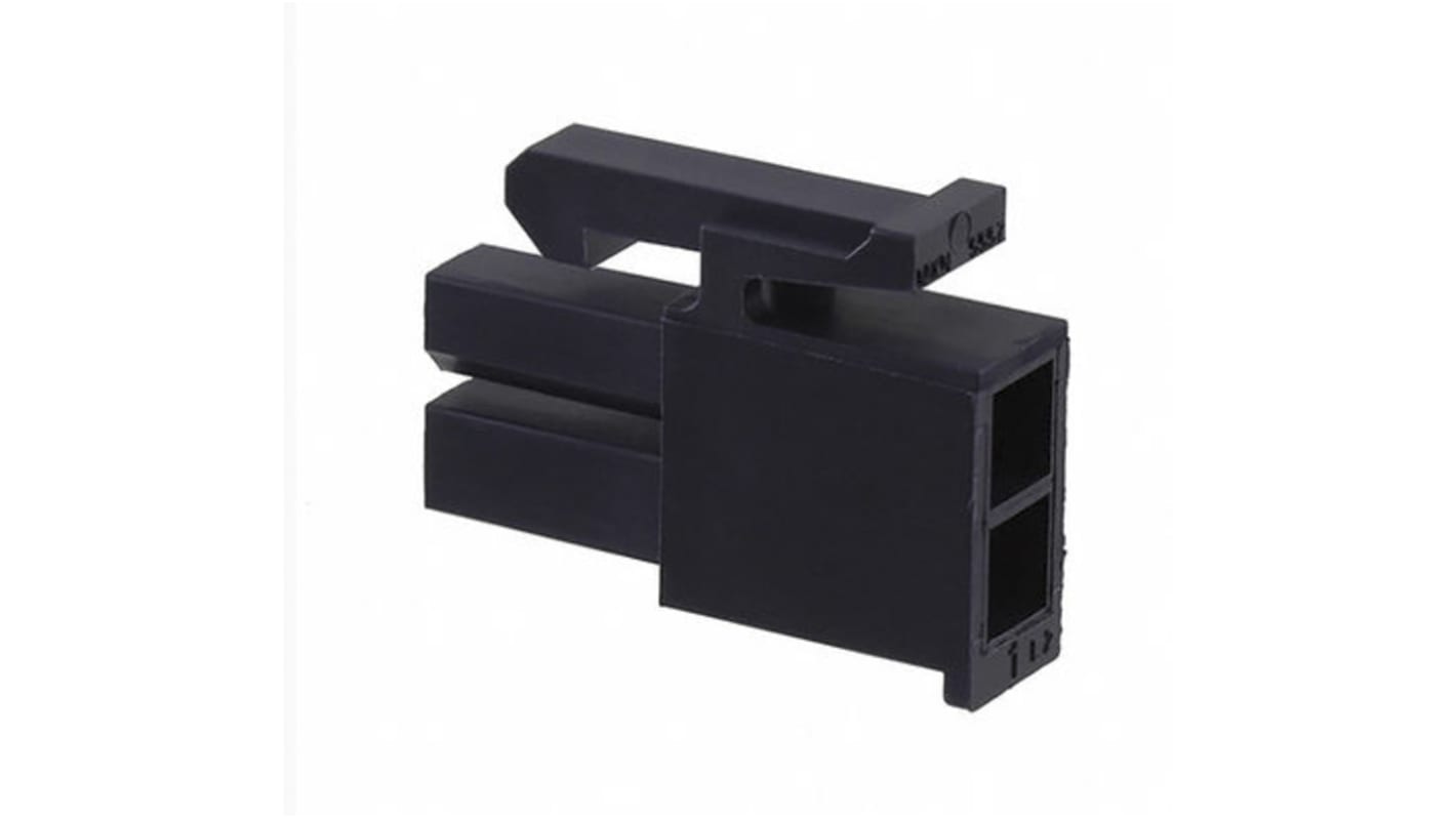 Carcasa de conector Molex Macho 469920210, paso: 4.2mm, 2 contactos, 2 filas, Vertical, Hembra, Montaje de Cable