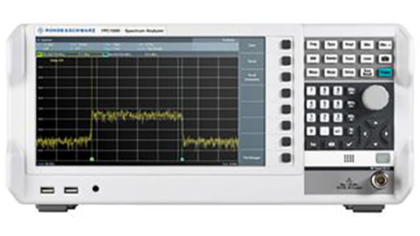 Analizator widma 5 kHz → 3 GHz Rohde & Schwarz l. kanałów: 1 3GHz LCD USB